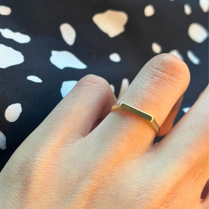 Minimalist Everyday Stacking Ring