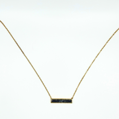 Howlite Harmony Bar Necklace